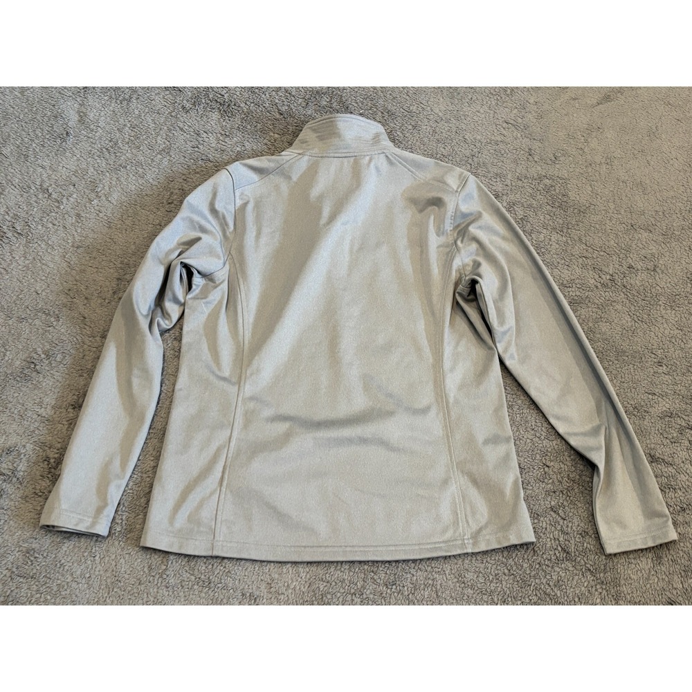 NWT The North Face Womens Large Grey Tech 1/4 Zip Fleece NF0A3LHC Flagstar Bank - Picture 7 of 7